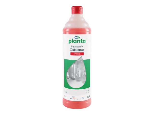 P922  Bucasan Intense - ekologiczny środek do czyszczenia sanitariatów na bazie kwasu metanosulfonowego, butelka 1 l